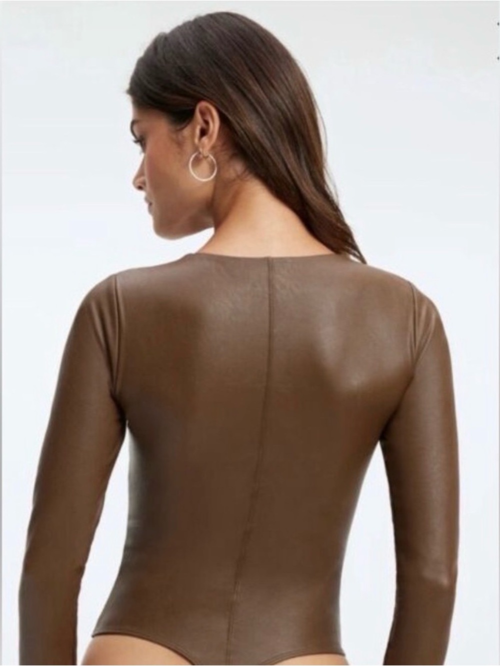 Good American faux leather bodysuit size 2 =medium - Picture 4 of 8